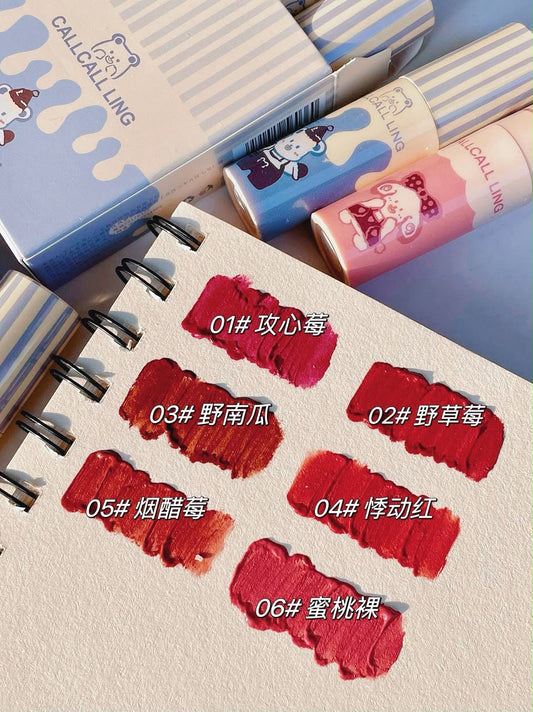 A Blue call calling lip mud so smooth