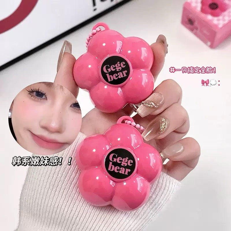 A Gegebear pink cherry lipmud & cheeks 🌷