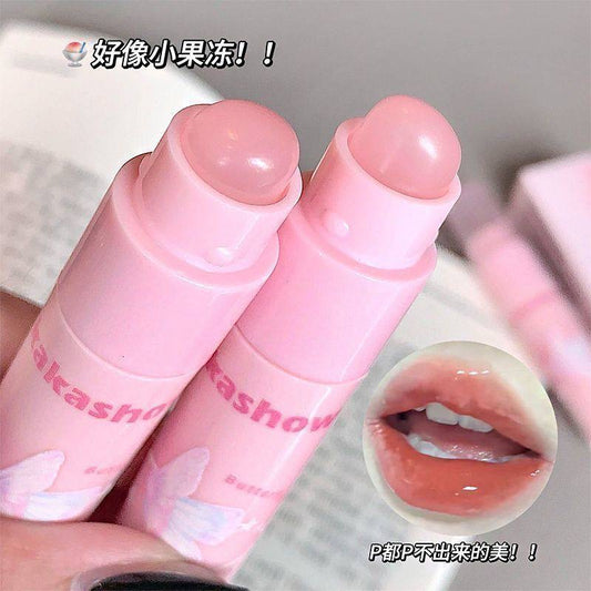 A aKaka show gloss with silicon applicator + brush stick ( 2 applicator )