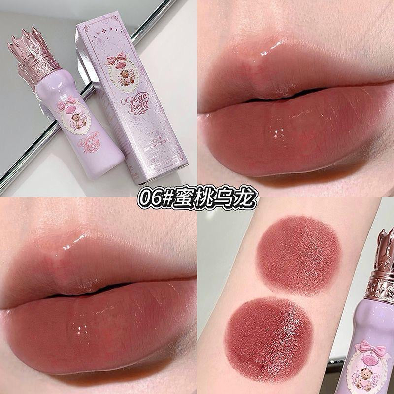 Gege bear royal silk cream lip mud