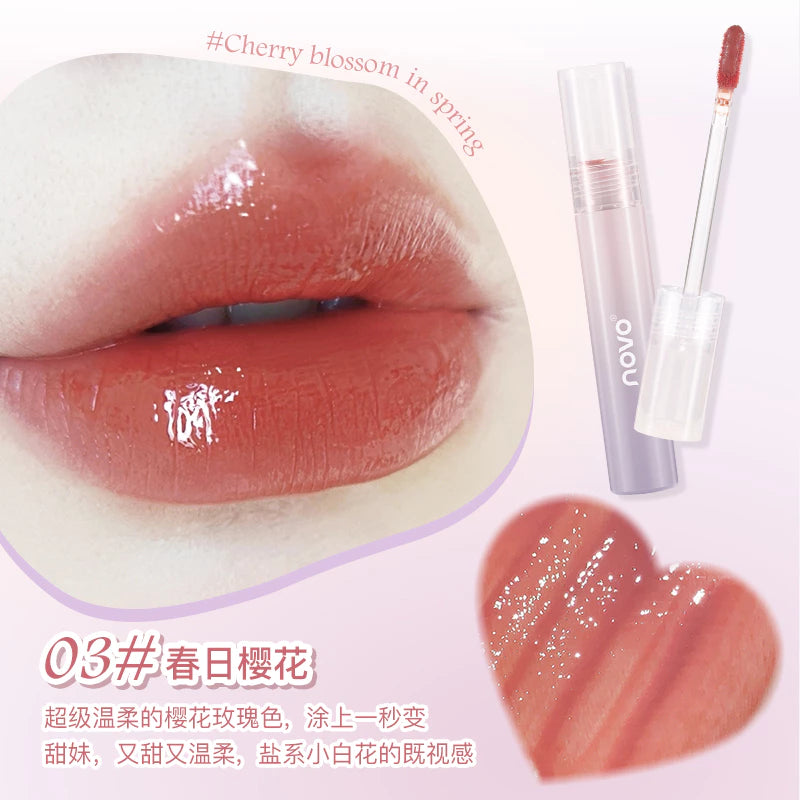 A Novo hydrating lip tinted gloss
