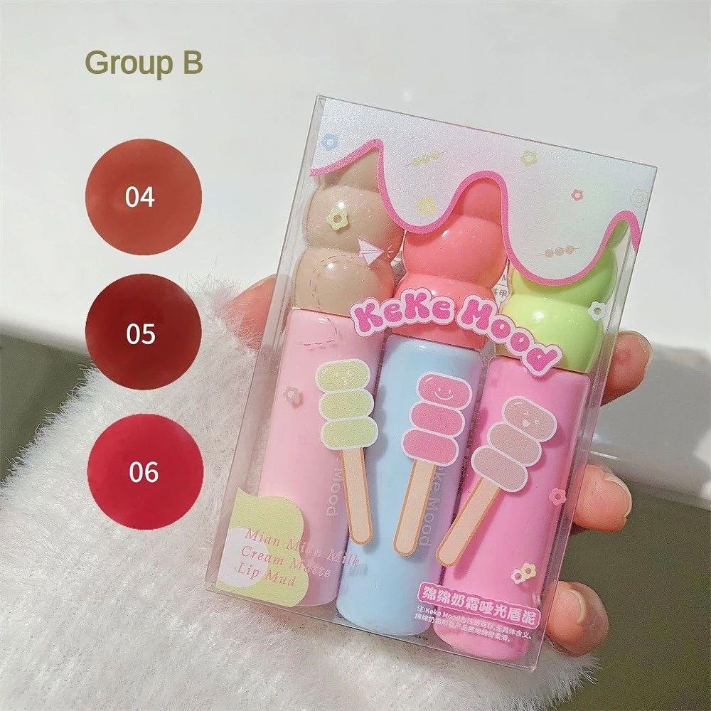 Keke mood lip glaze lipstick