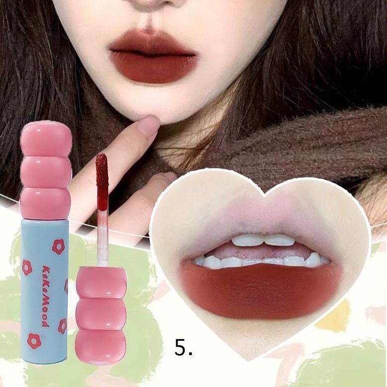 Keke mood lip glaze lipstick