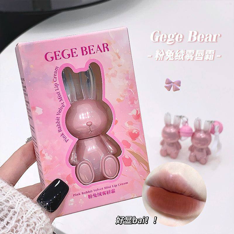 GEGE BEAR keychain lip mud