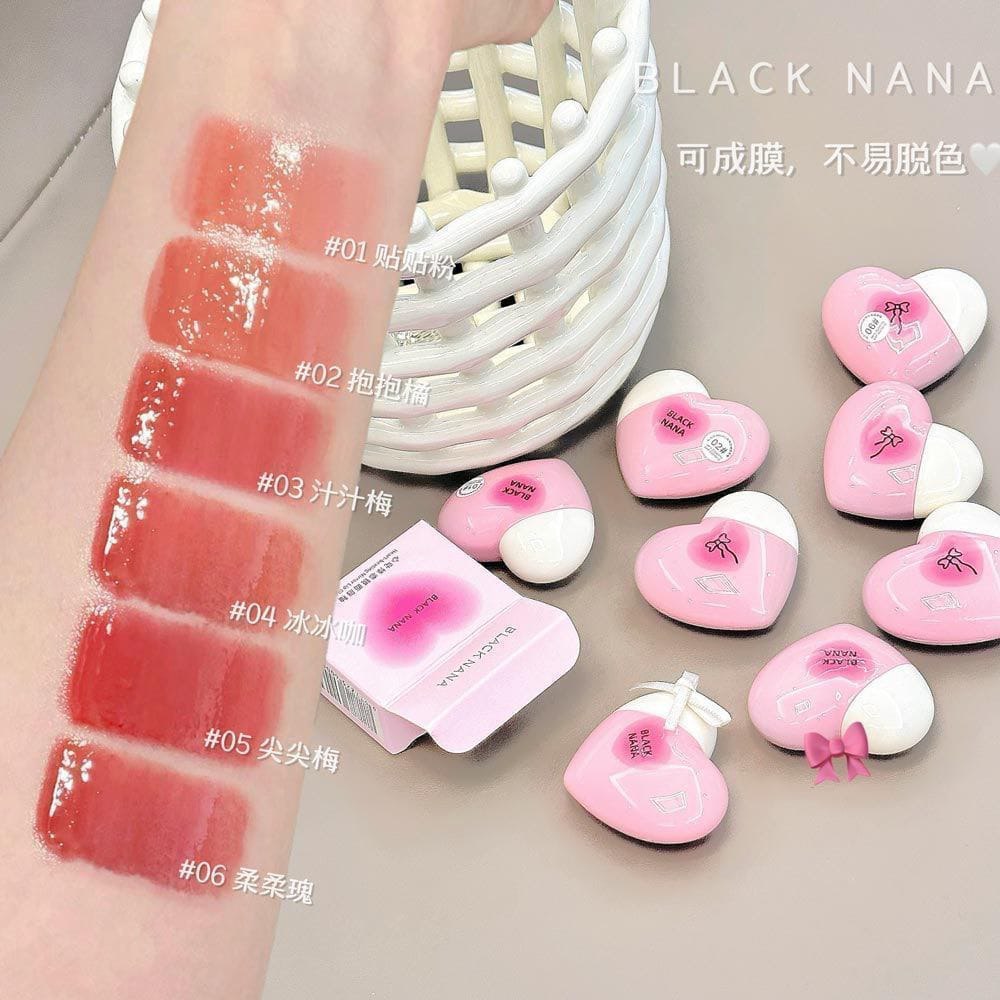 BLACK NANA heart lip gloss