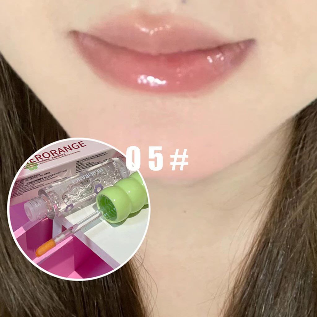 Herorange lipgloss