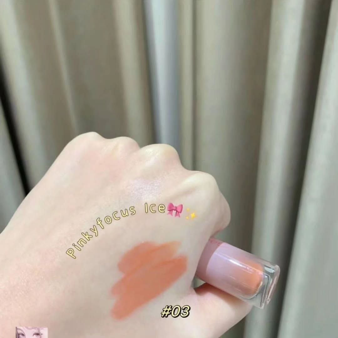 Pinkyfocus bow lipgloss