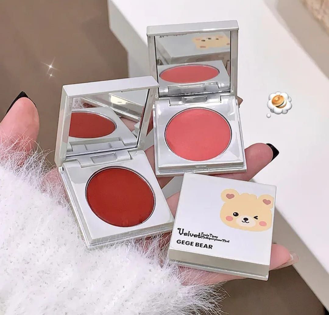 GEGE BEAR BLUSH & lip mud (2 in 1 )