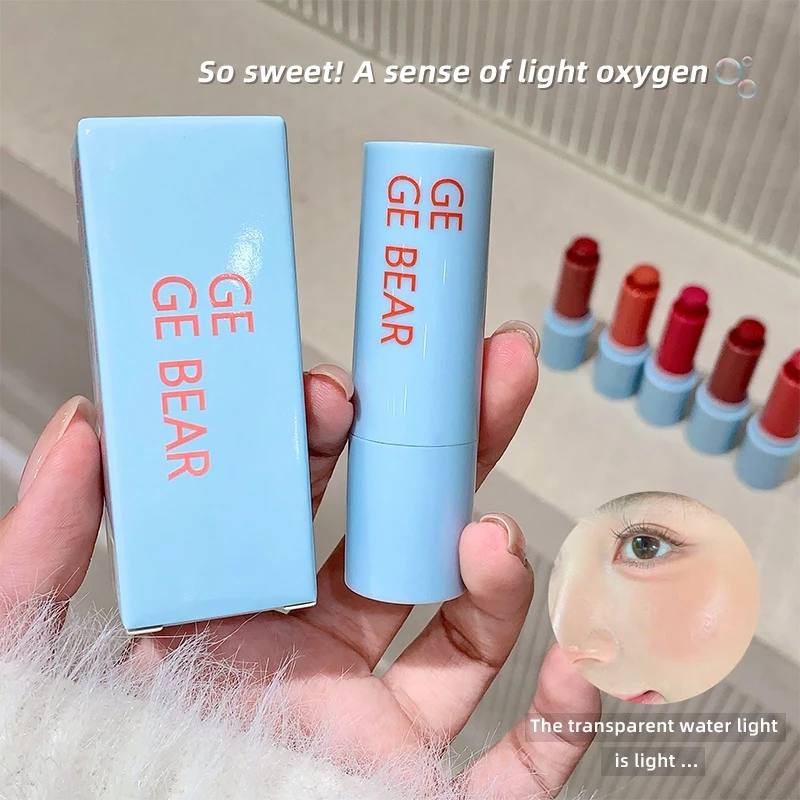 Gegebear lipgloss and blush 2 in 1