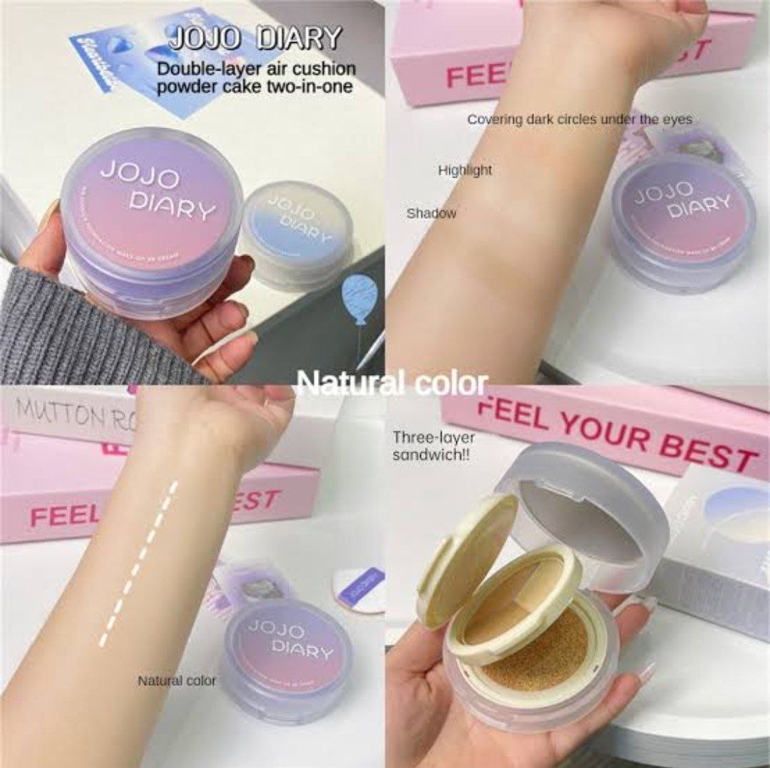 JOJO DAIRY CONCEALER and AIR CUSHION FOUNDATION