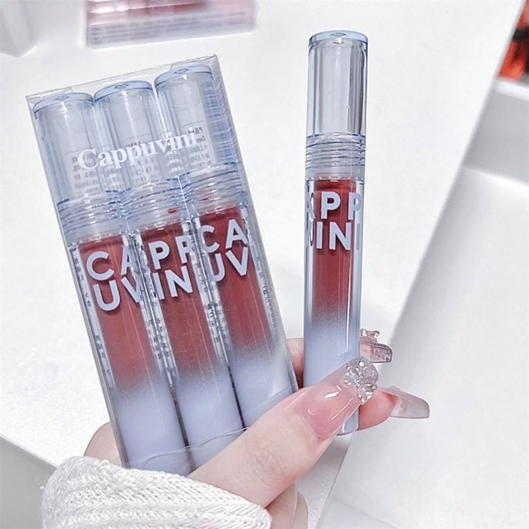 CAPPUVINI LIPGOSS 3 pcs set