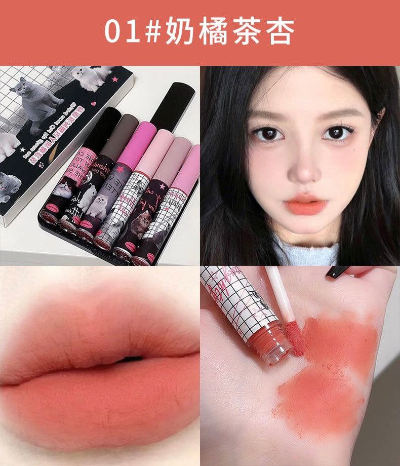 Z DaimAnpu Cute Cat Velvet lipstick