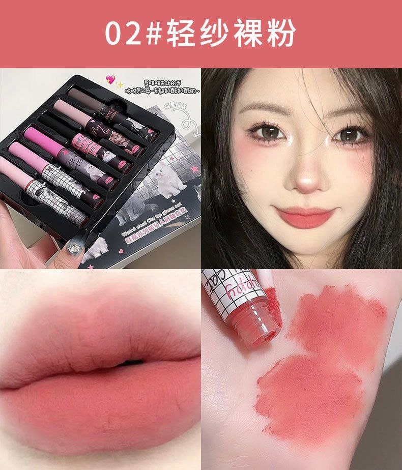 Z DaimAnpu Cute Cat Velvet lipstick