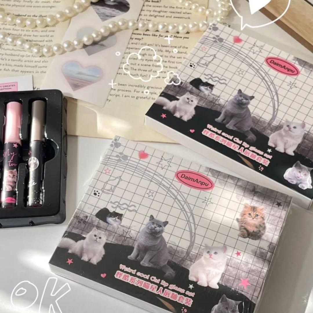 Z DaimAnpu Cute Cat Velvet lipstick