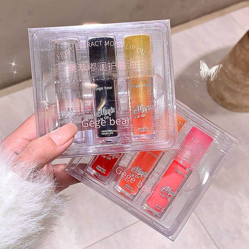 GEGE BEAR GLITTERY STARRY LIPGLOSS