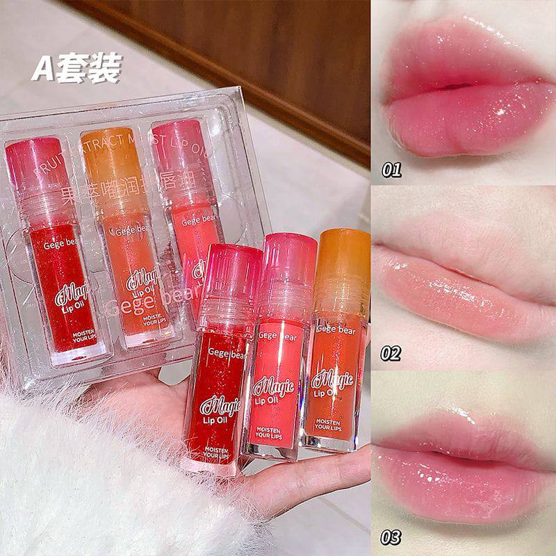 GEGE BEAR GLITTERY STARRY LIPGLOSS