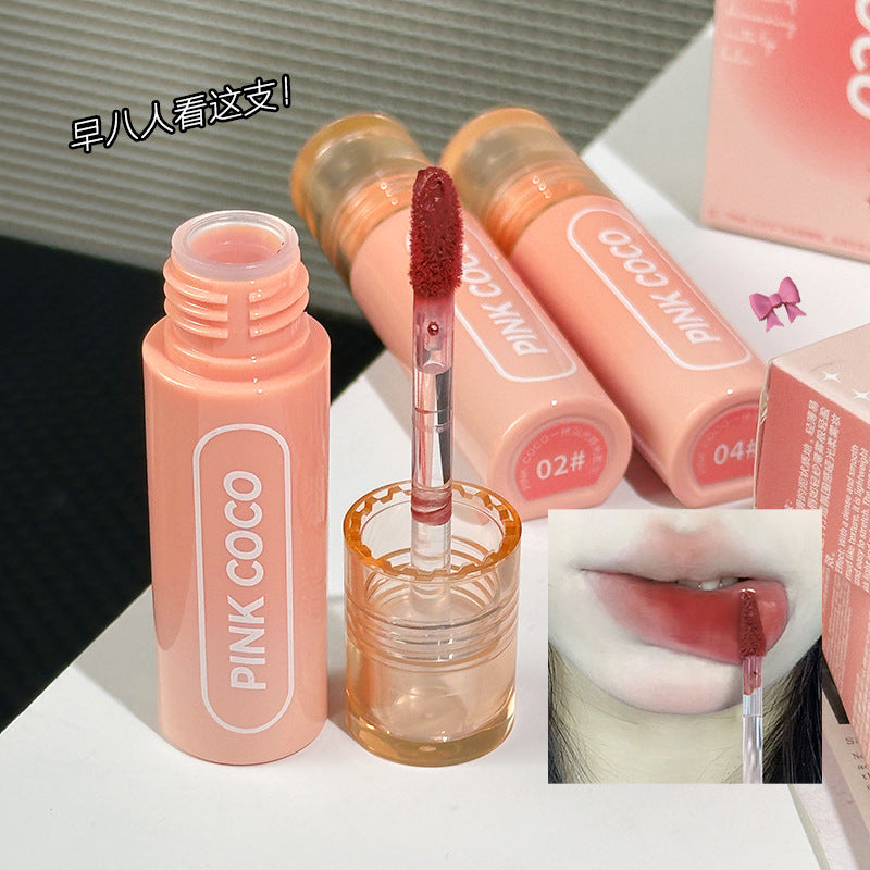 pink coco velvet smooth moisturizing lipmud