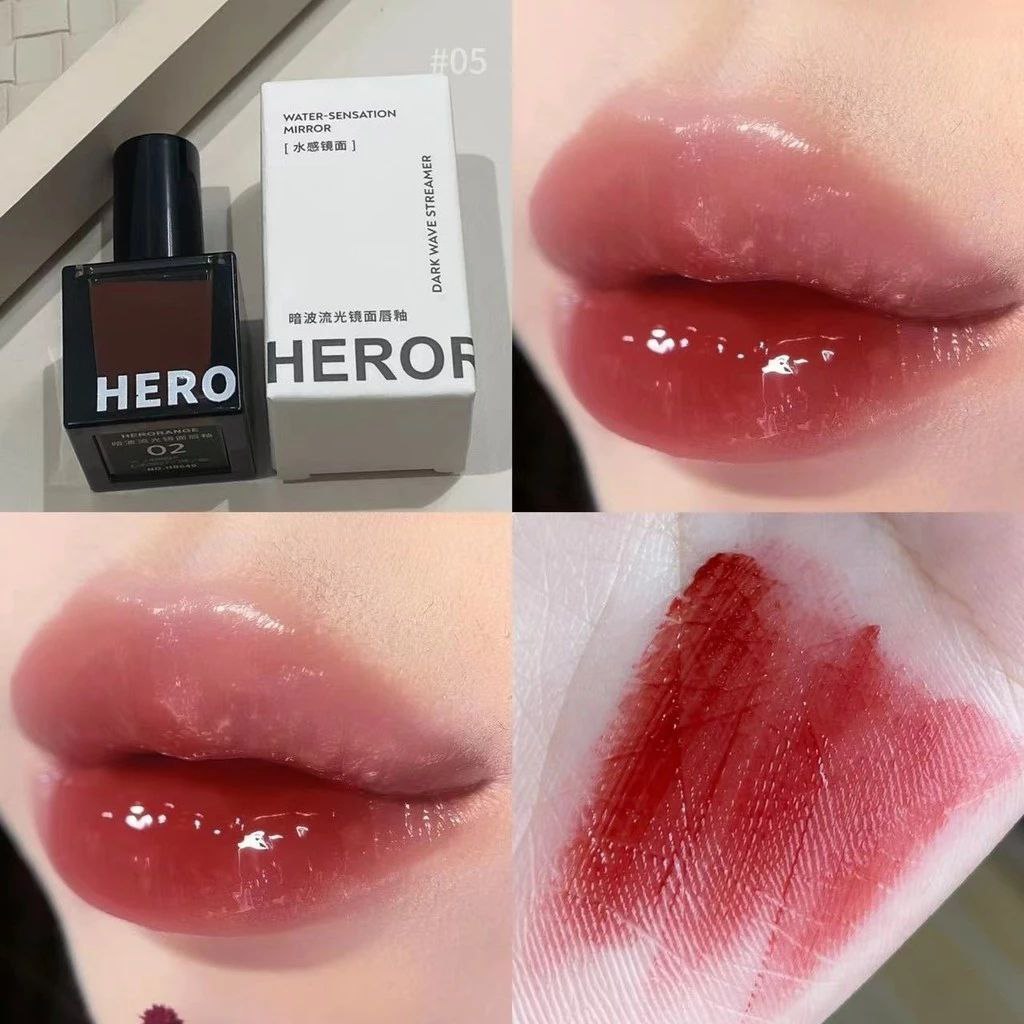 Herorange tinted lip gloss