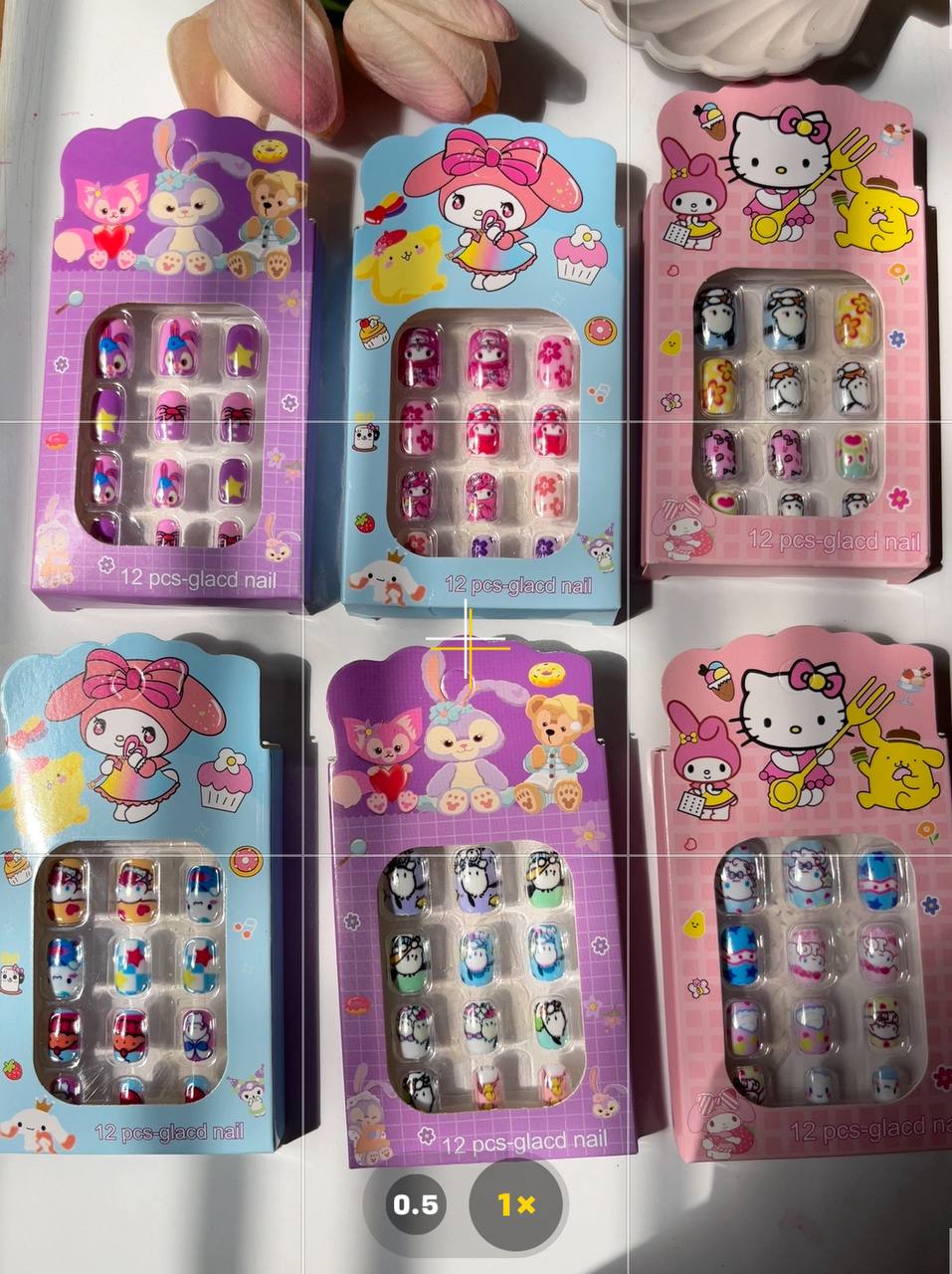 Plastic press on nails
