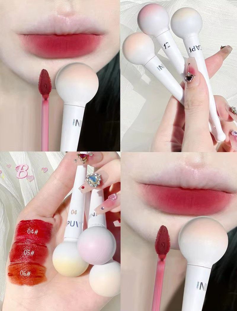 A Cappuvini velvet smooth lipmud lipstick
Set 6 pcs