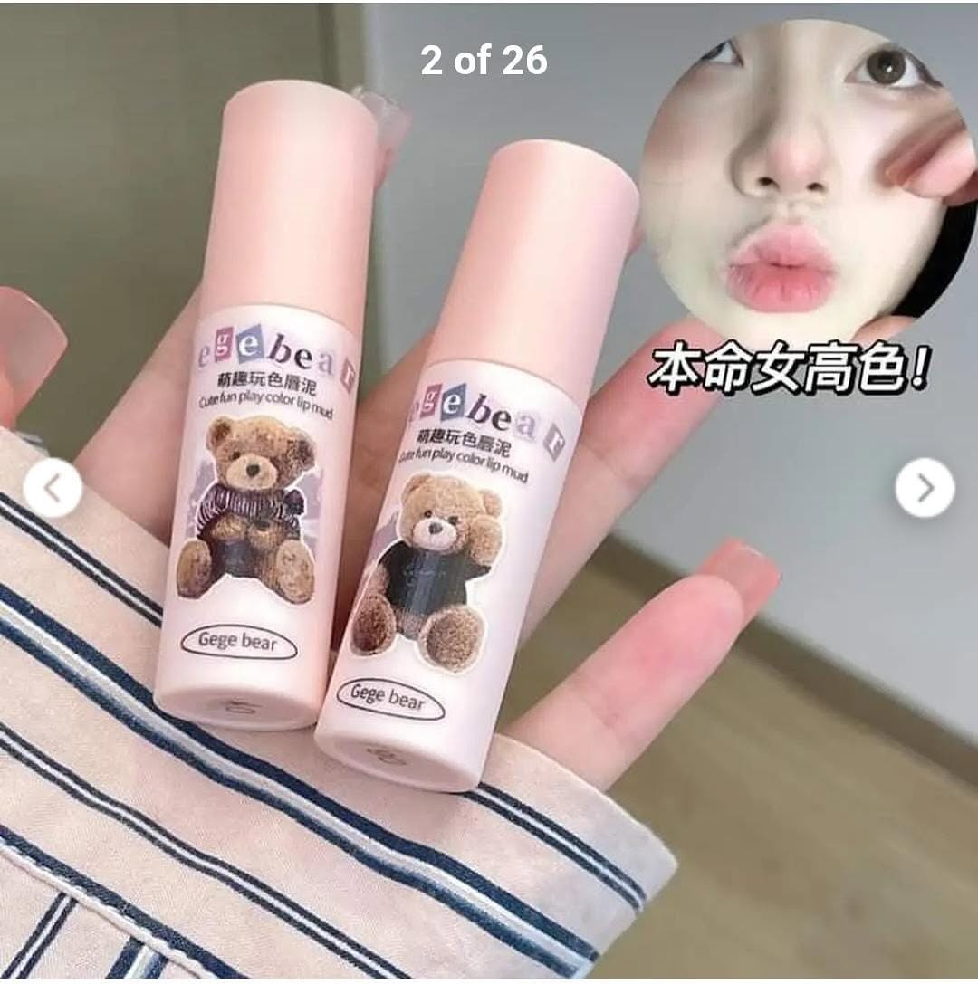 Gege bear Teddy lipmud