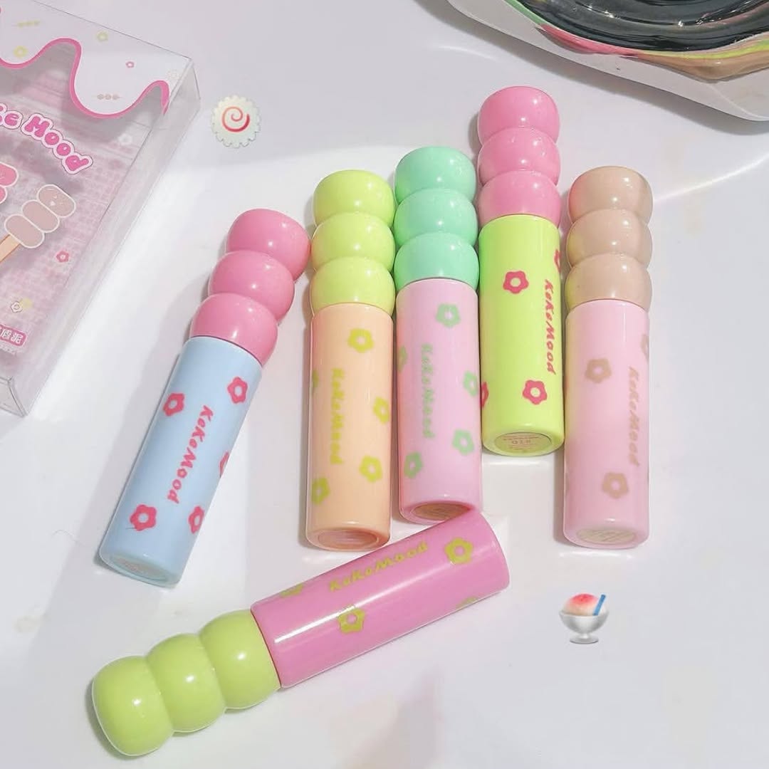 Kekemood velvet lipmud set 3 pcs
