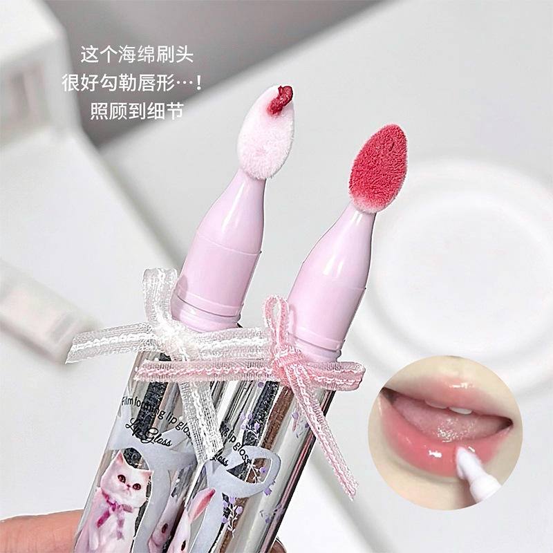 A gege bear bow lace gloss 3 pcs box