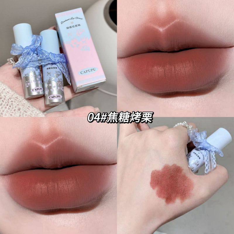 Capupu velvet smooth lipmud 6 pcs set