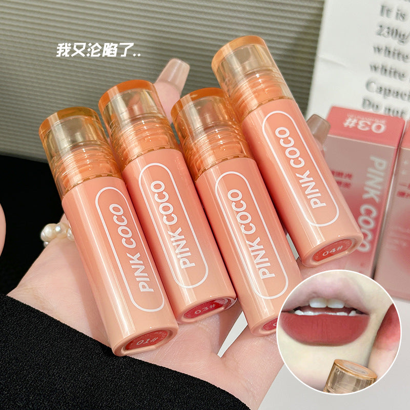 pink coco velvet smooth moisturizing lipmud