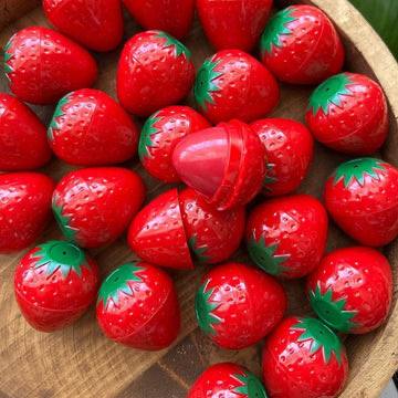 A Strawberry Tinted Moisturizing Lip Balm