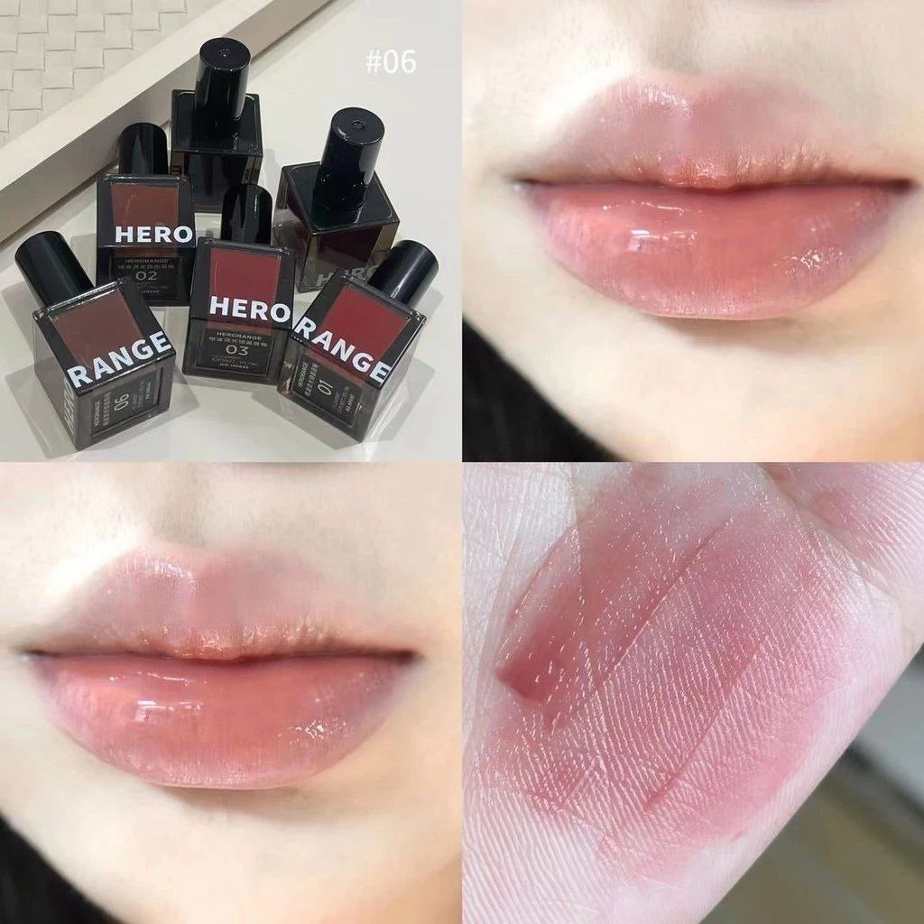 Herorange tinted lip gloss