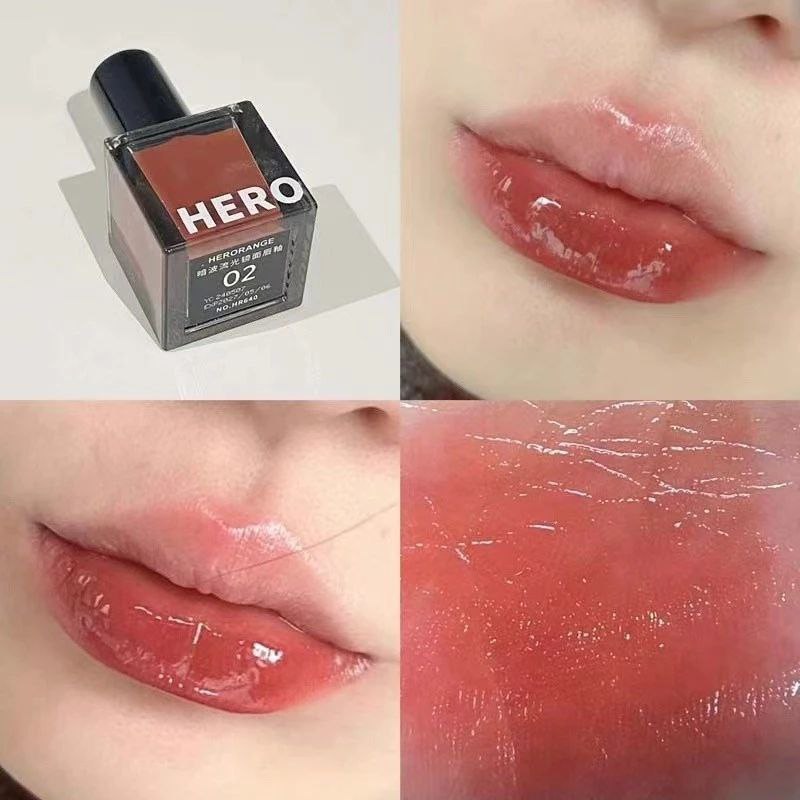 Herorange tinted lip gloss