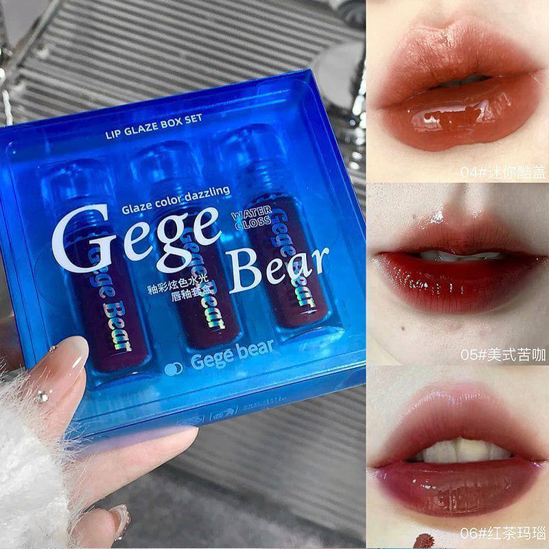 Gege bear set 3 shades in a box