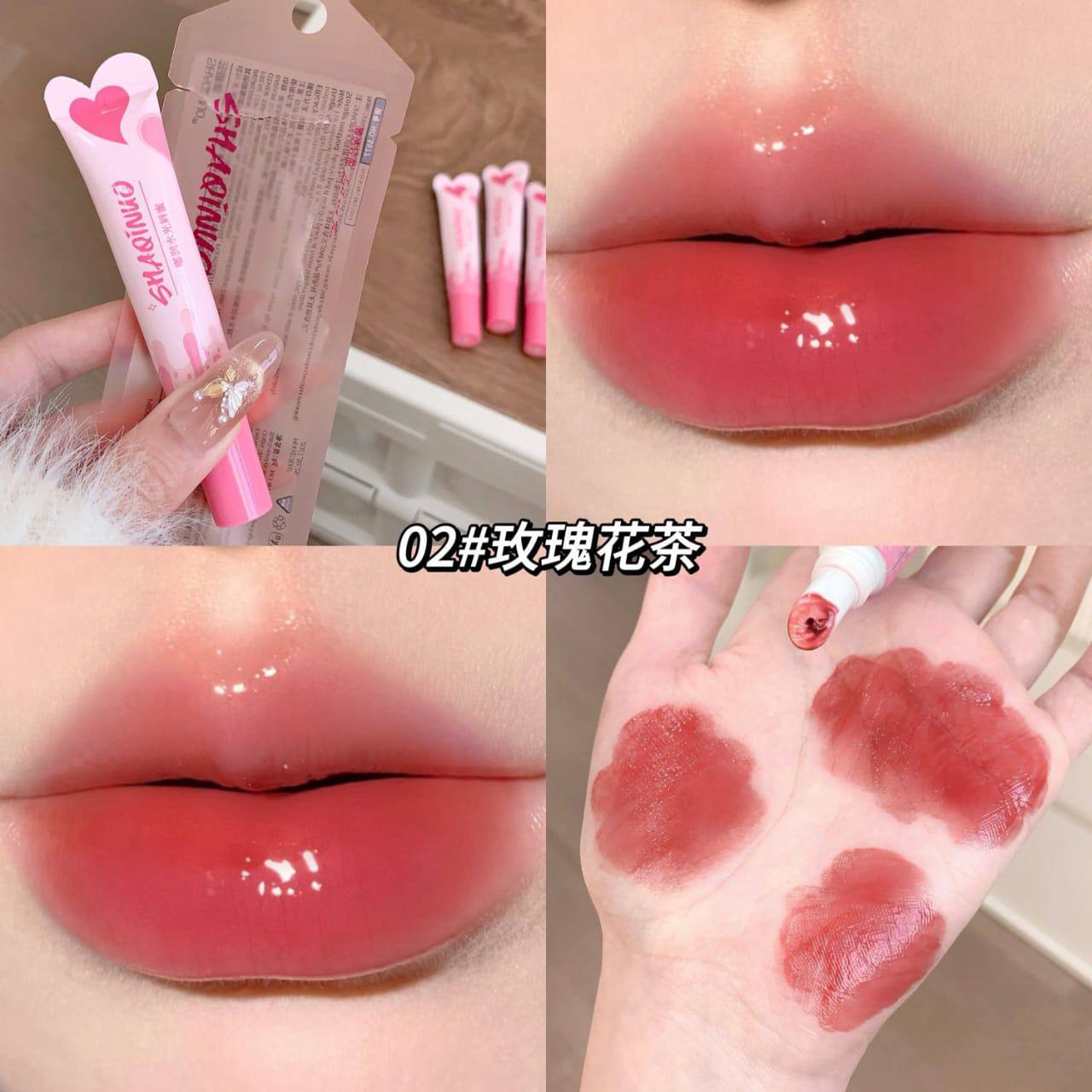 Shaquino lipgloss 6 pcs set