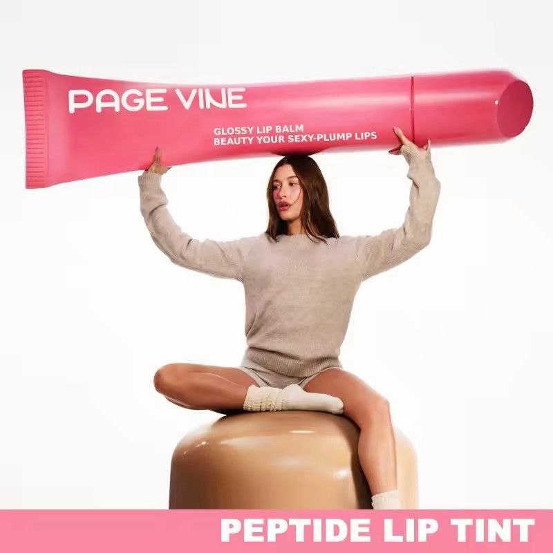 PAGE VINE PEPTIDE LIPTINT & shea butter moisturizing LIPGLOSS