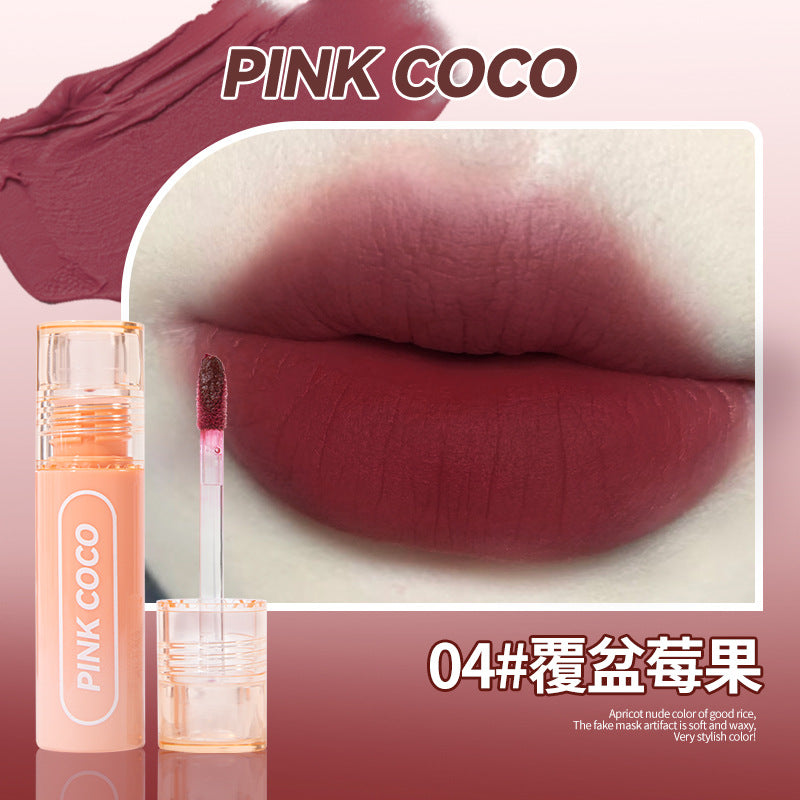 pink coco velvet smooth moisturizing lipmud