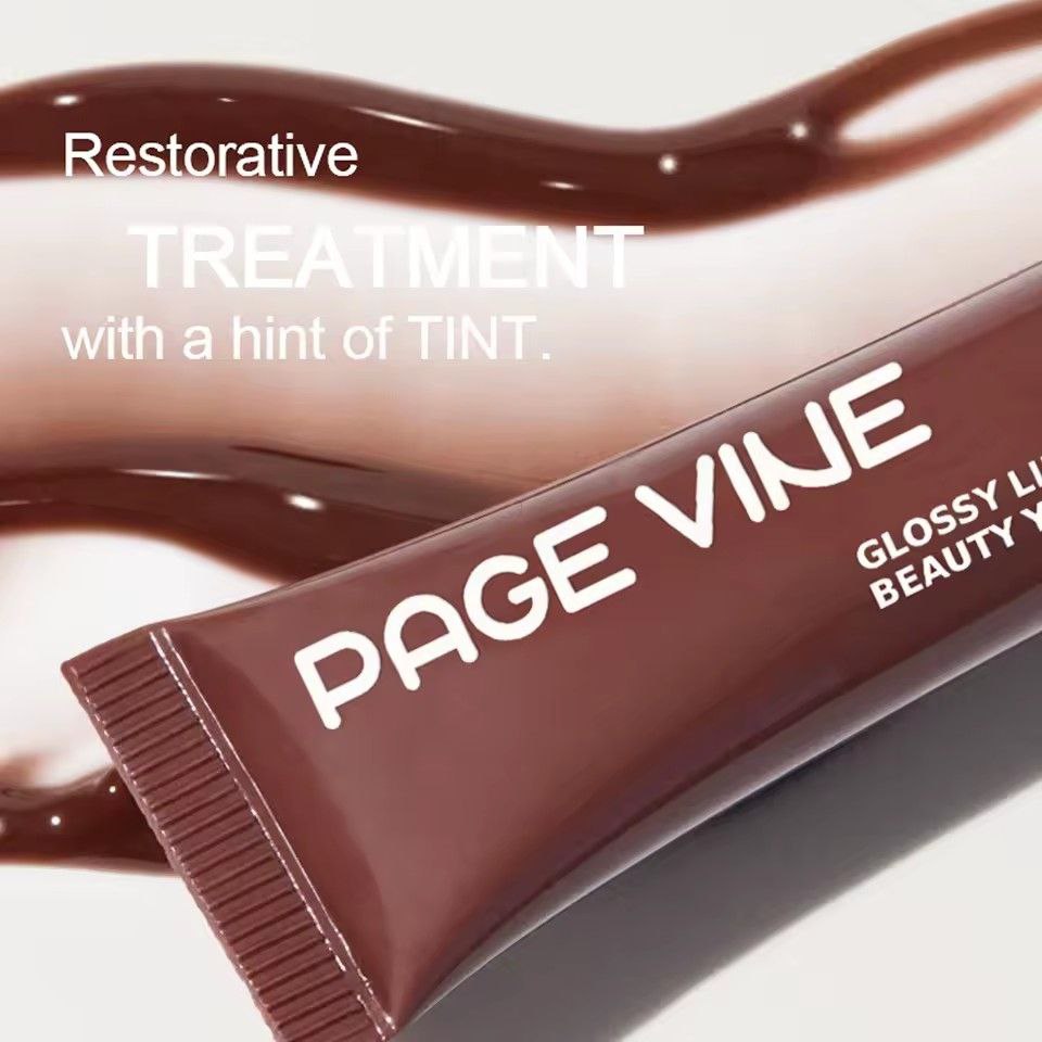PAGE VINE PEPTIDE LIPTINT & shea butter moisturizing LIPGLOSS