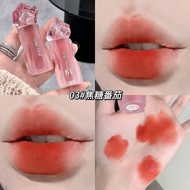 A Gege bear velvet lipmud lipstick