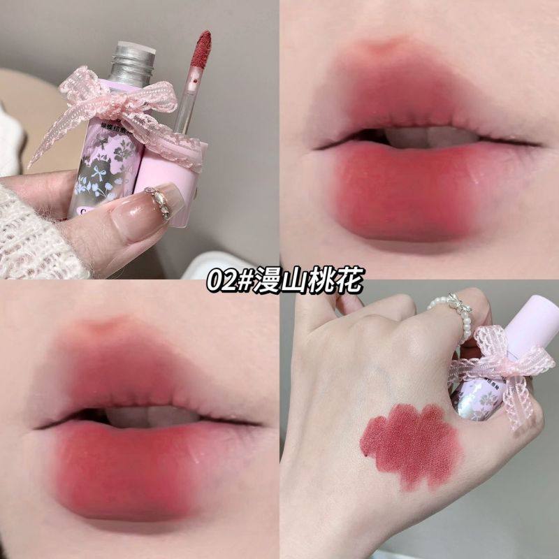 Capupu velvet smooth lipmud 6 pcs set