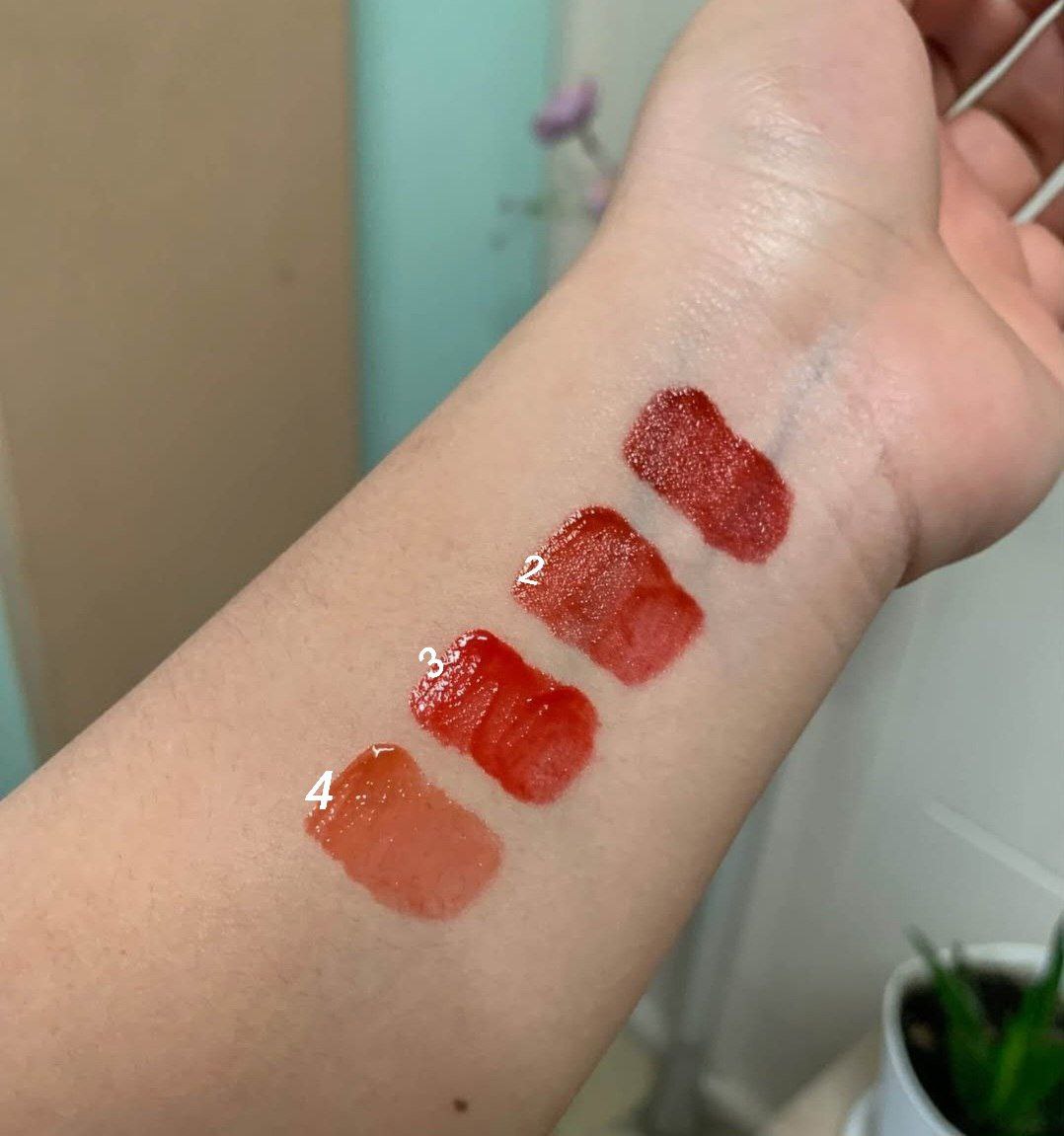 A Pink Coco tinted lipgloss