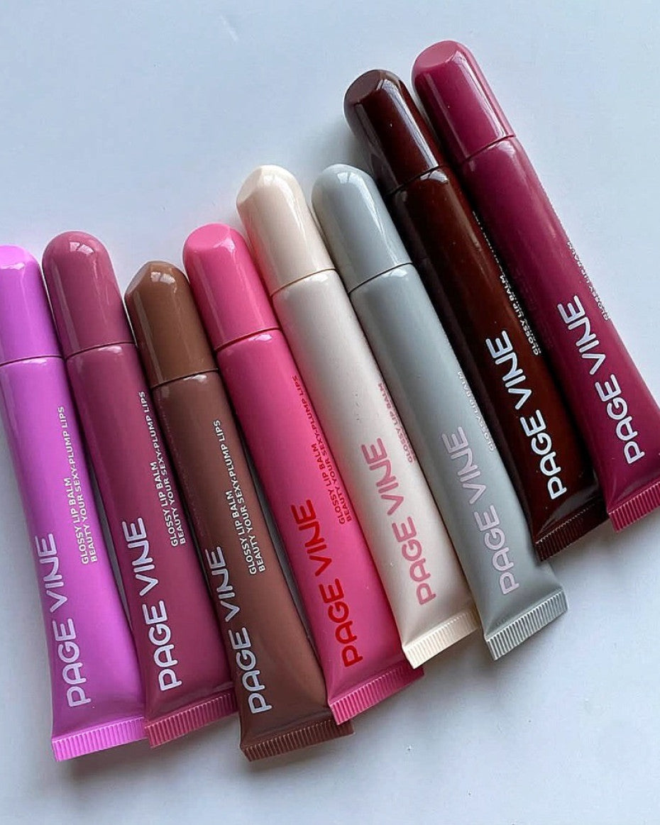 PAGE VINE PEPTIDE LIPTINT & shea butter moisturizing LIPGLOSS