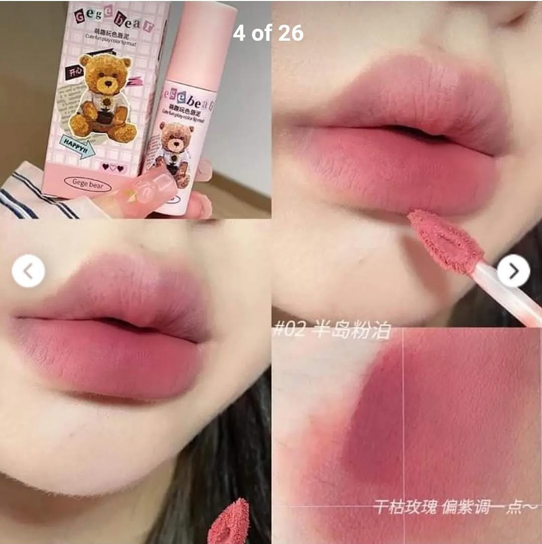 Gege bear Teddy lipmud