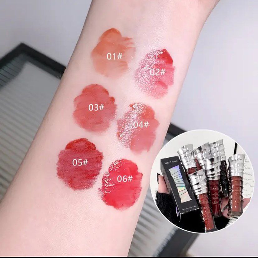 Shanquino fashion shell lip glaze