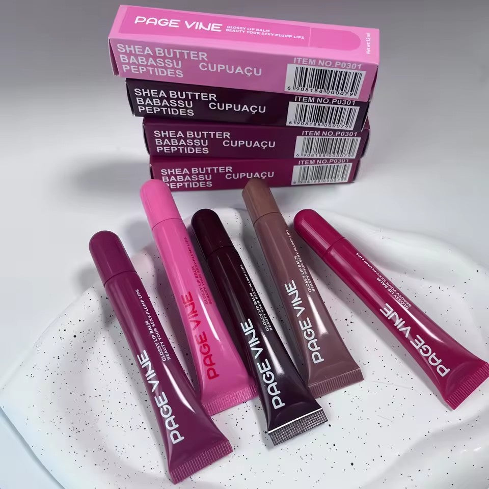 PAGE VINE PEPTIDE LIPTINT & shea butter moisturizing LIPGLOSS