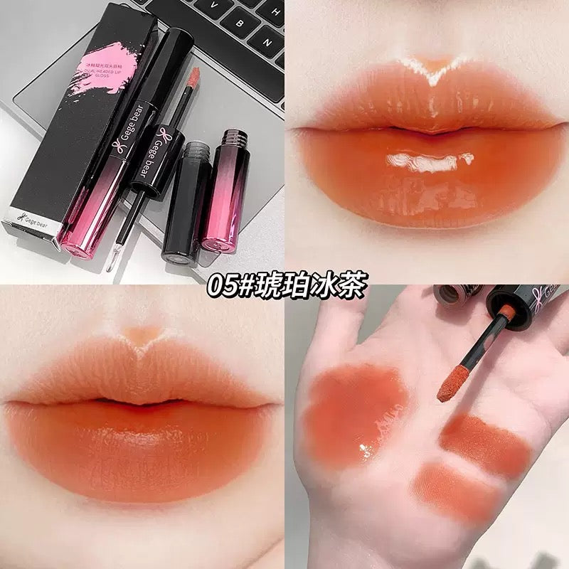 A Gege bear gloss + mud 2 in 1