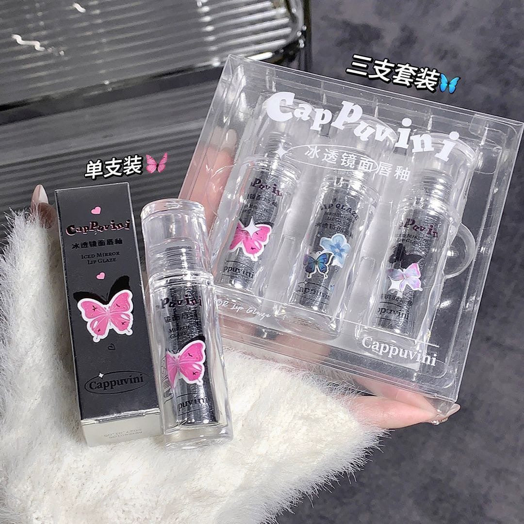 A cappuvini iced mirror lip glaze