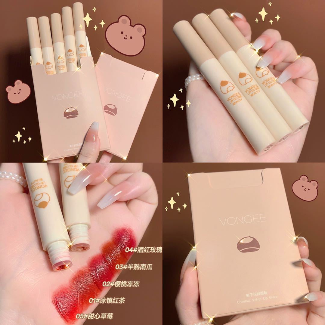 Chestnut 🌰 lip mud