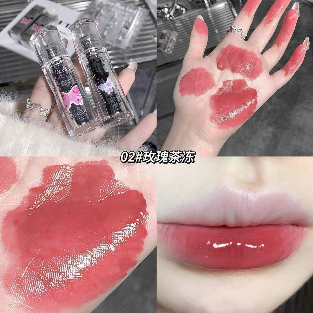 A cappuvini iced mirror lip glaze