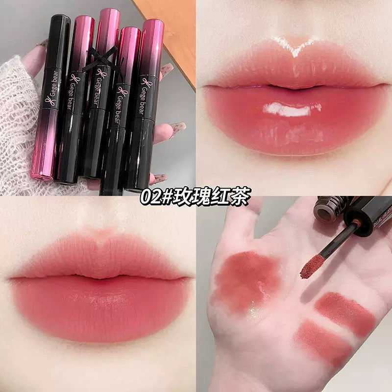 A Gege bear gloss + mud 2 in 1