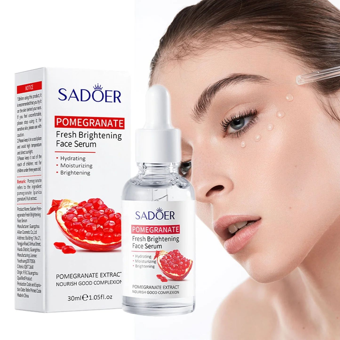 SADOR POMEGRANATE cream & serum